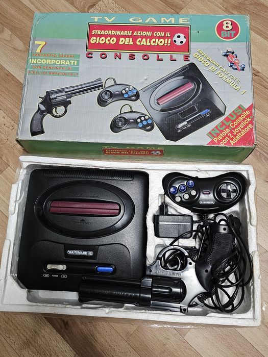 Вінтаж Ігрова Приставка Аналог NES 8-біт Зовні як Sega Повний Комплект