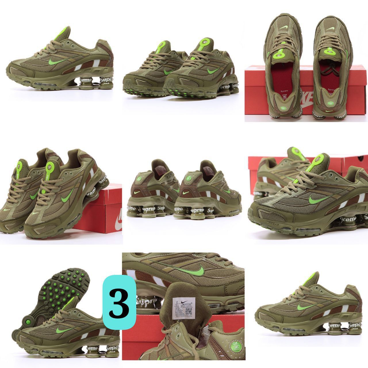 БЕЗ ПЕРЕДПЛАТИ ‼️Nike Shox Ride 2 SP x Supreme / Найк Шокс Супрім