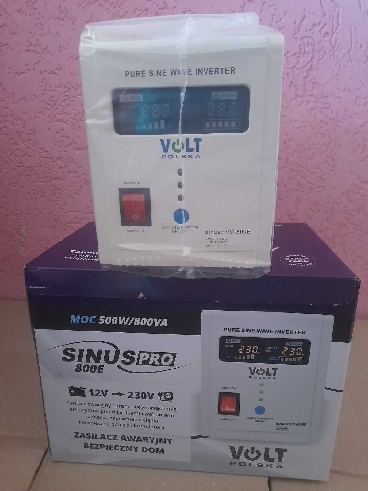 Інвертор ДБЖ Volt Sinus Pro 800E 12/230v,  500Е, 1000Е  опт