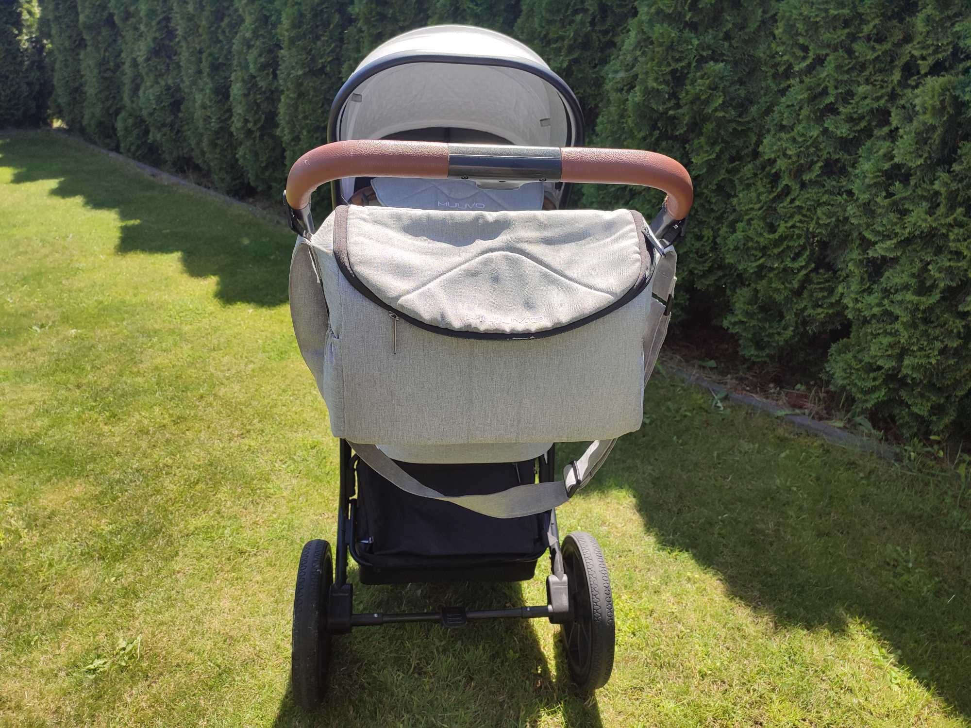 Wózek Muuvo Slick 2w1 spacerówka + gondola