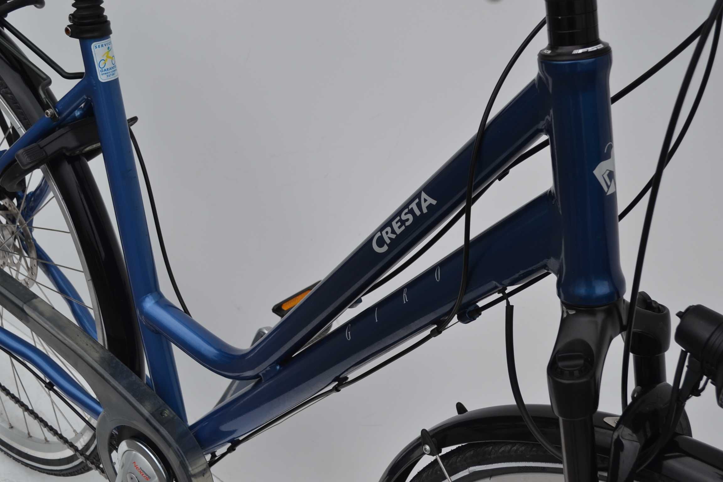 Lekki rower alu trekkingowy * Cresta giro 53cm dualdrive ham tarczowe
