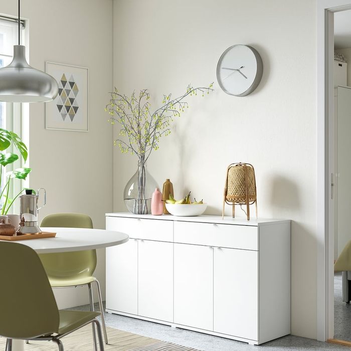 Aparador branco novo do ikea