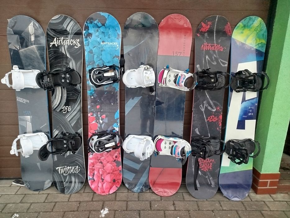 Sprzet narciarski oraz snowboardowy
