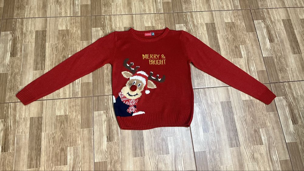 Светр новорічний, різдвяний.  Кофта для хлопчика або дівчинки.