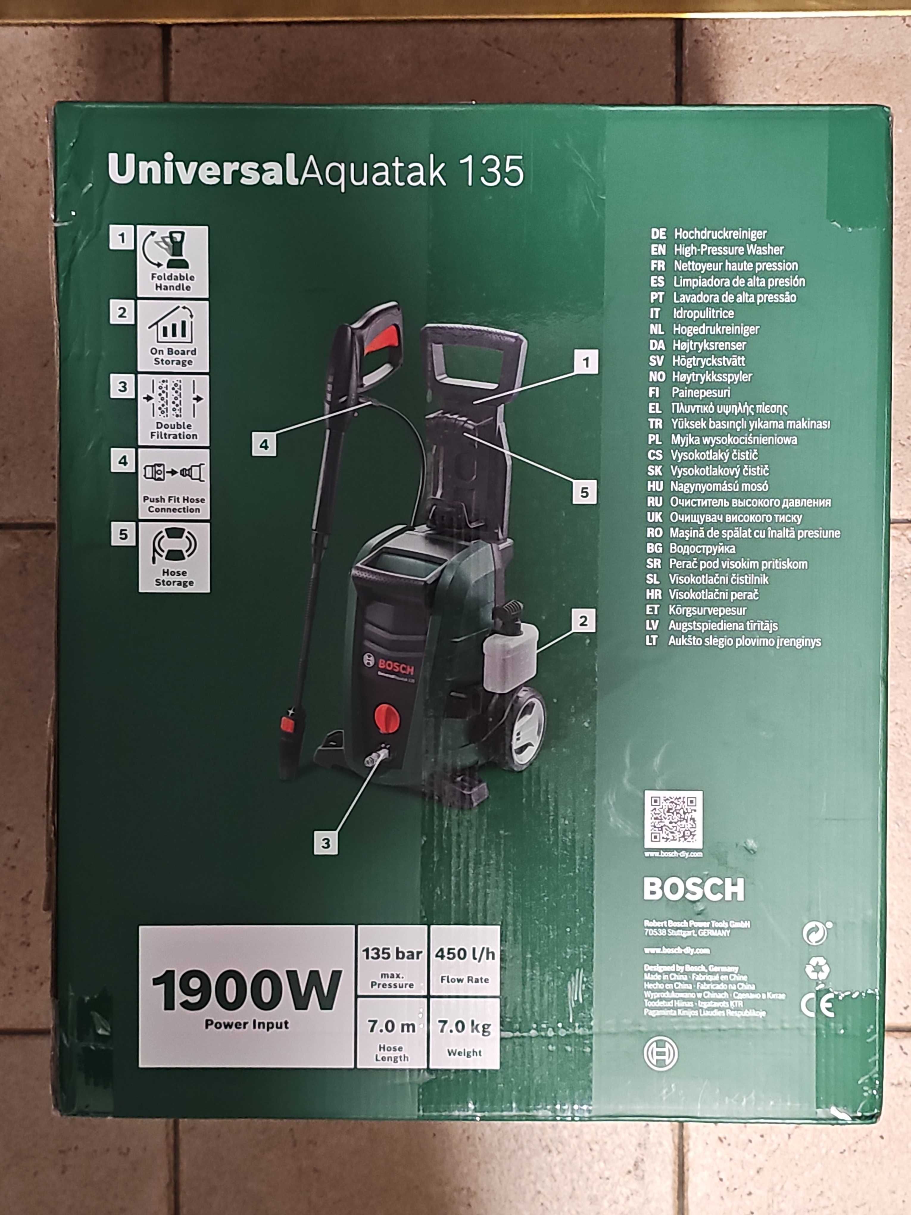 Myjka wysokociśnieniowa Bosch UniversalAquatak 135