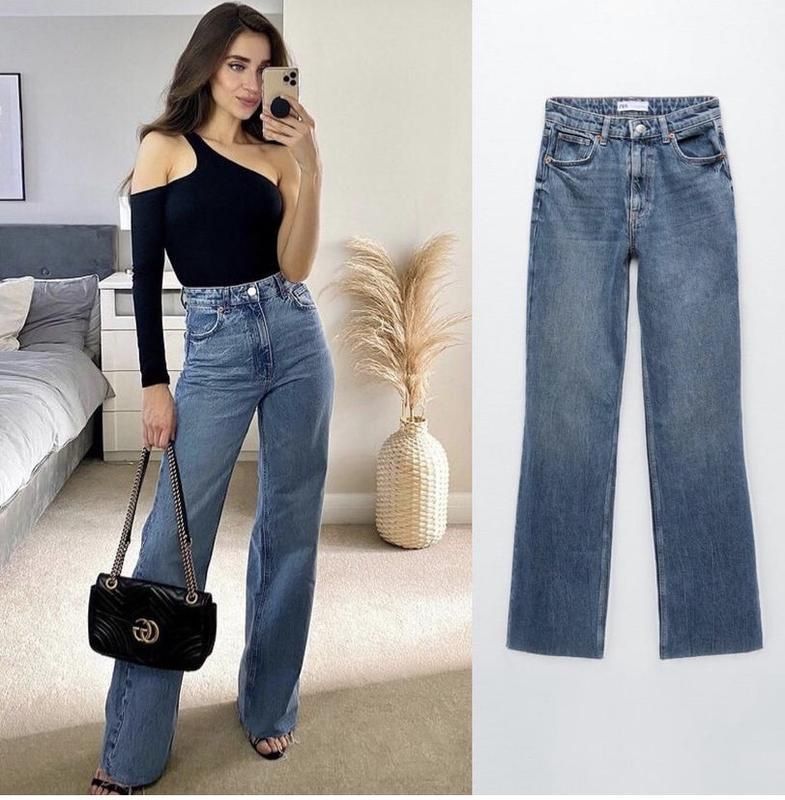 Джинси zara straight