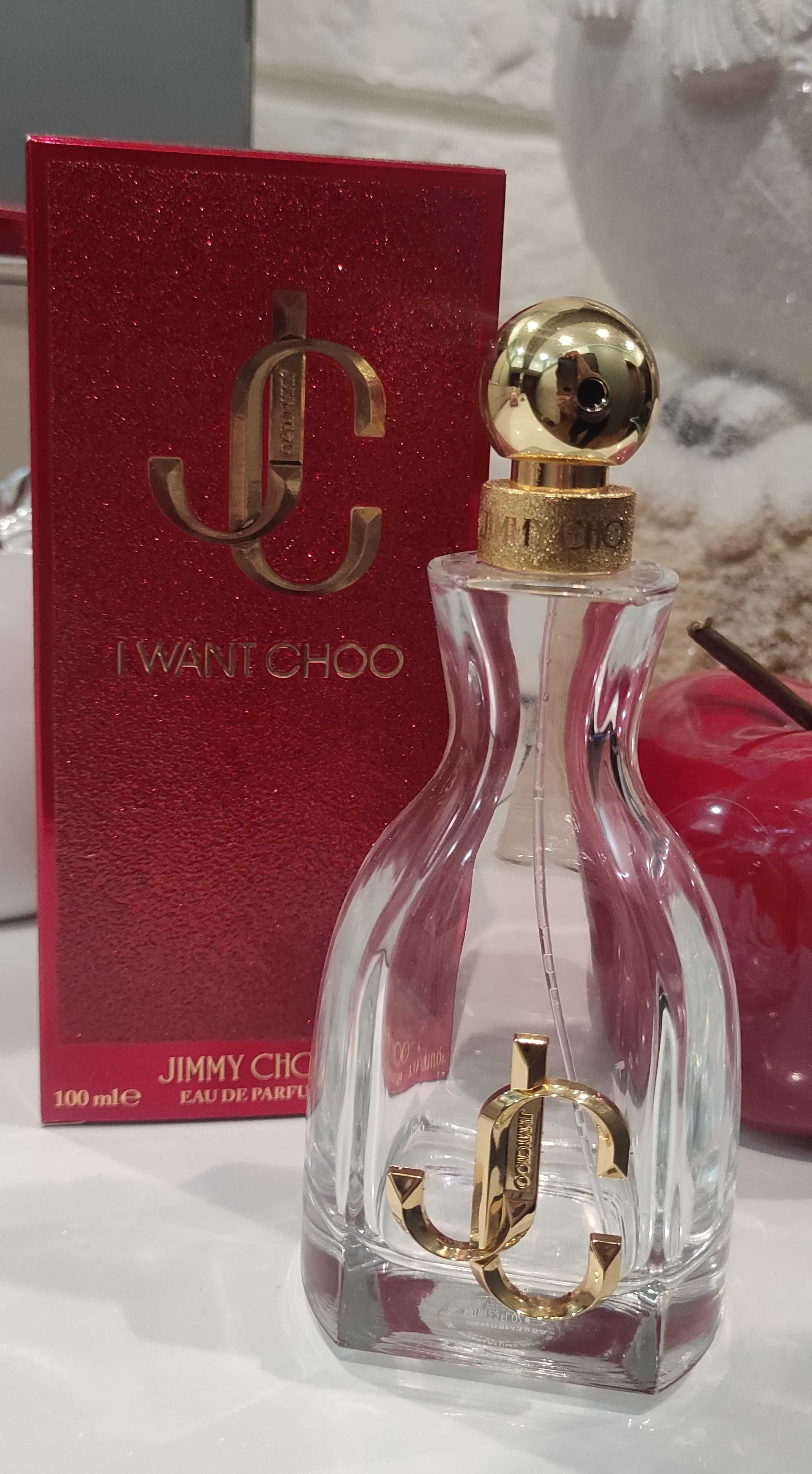 pusty flakon Jimmy Choo I Want Choo