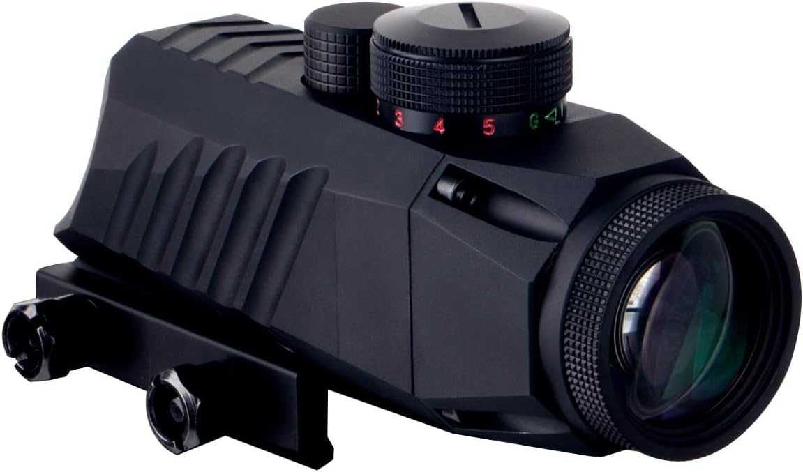 FOCUHUNTER Thloft z czerwonym ściegiem 3X30, kompaktowy wizjer,