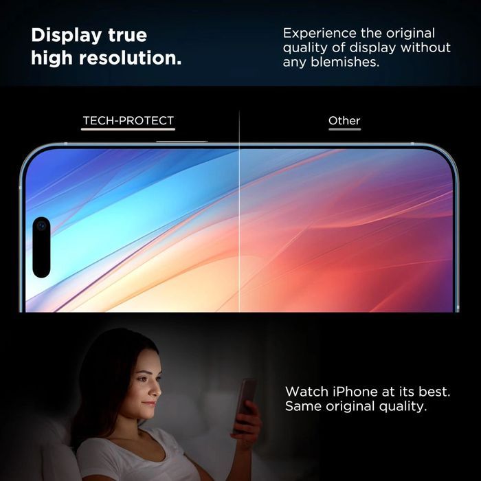 Szkło hartowane Tech-Protect Quick Set+ 2-pack na iPhone 16 Pro Max