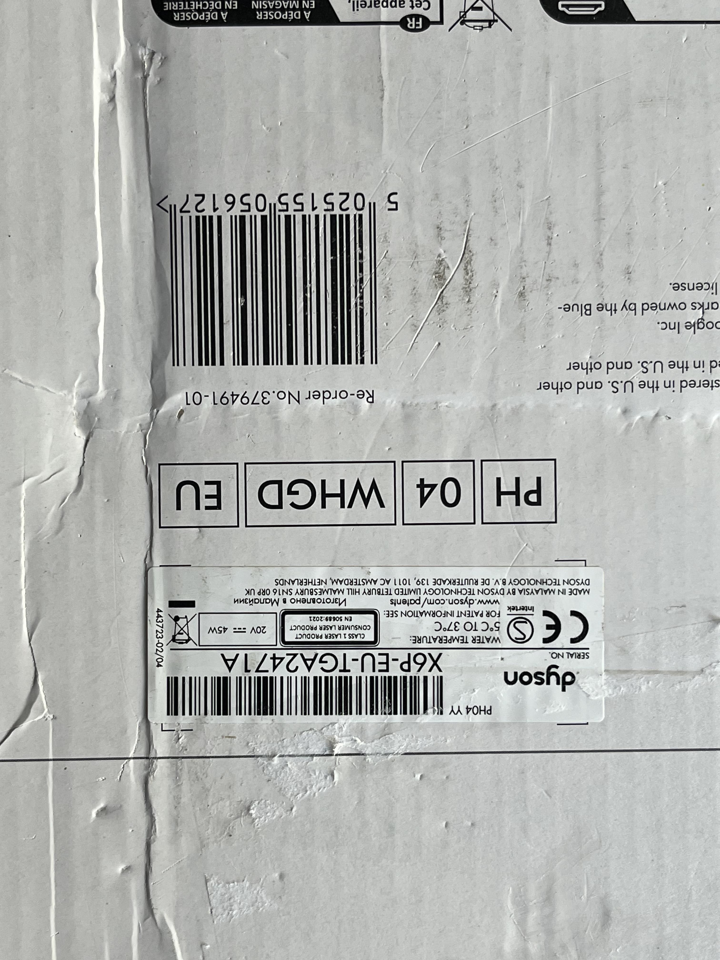 Codziennie Taniej OUTLET Dyson Purifier Humidify PH04 FV23%
