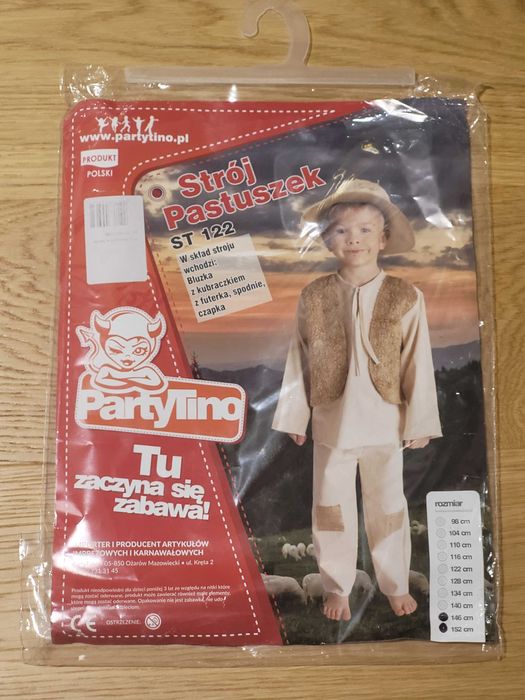 Strój pastuszka na jasełka, rozmiar 149-152 (11-12 lat)