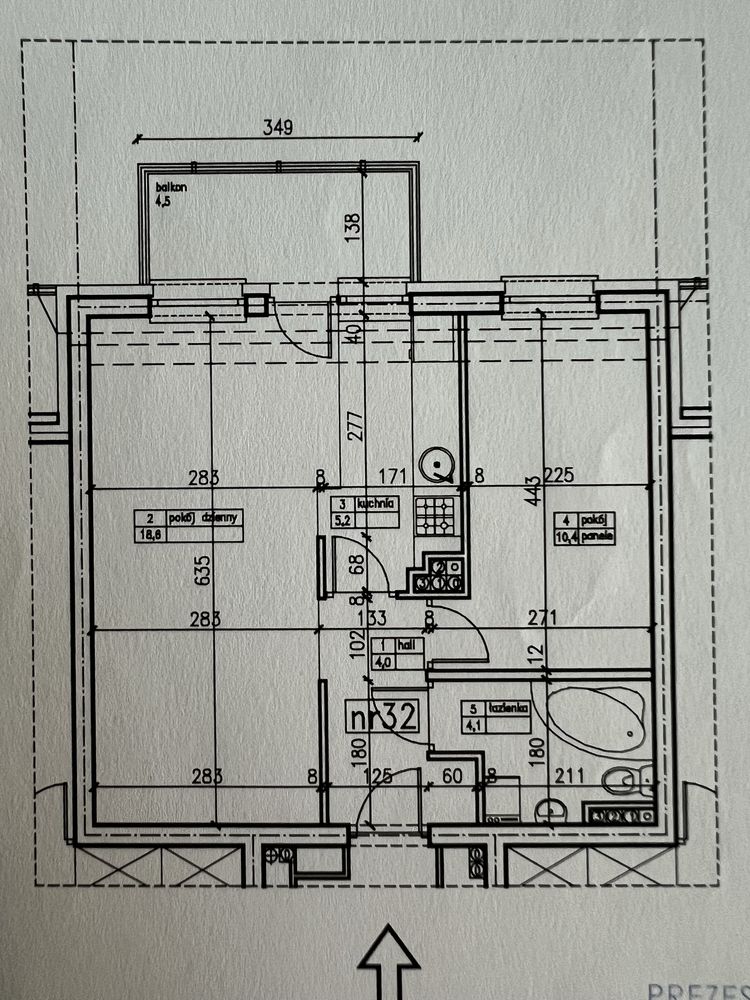 Mieszkanie 2 pokoje 42 m2, ul. 42 Pulku Piechoty