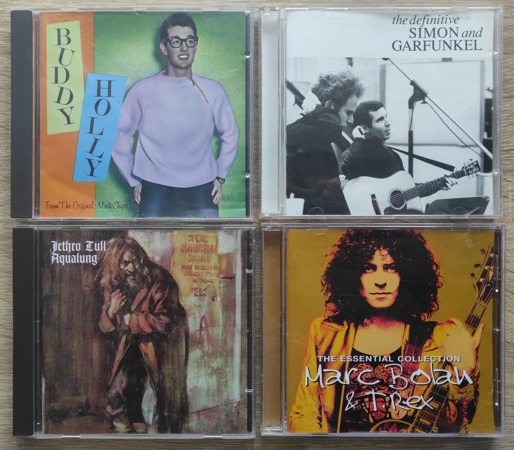 Marc Bolan & T.Rex, Jethro Tull, Buddy Holly, Simon & Garfunkel. Фирма