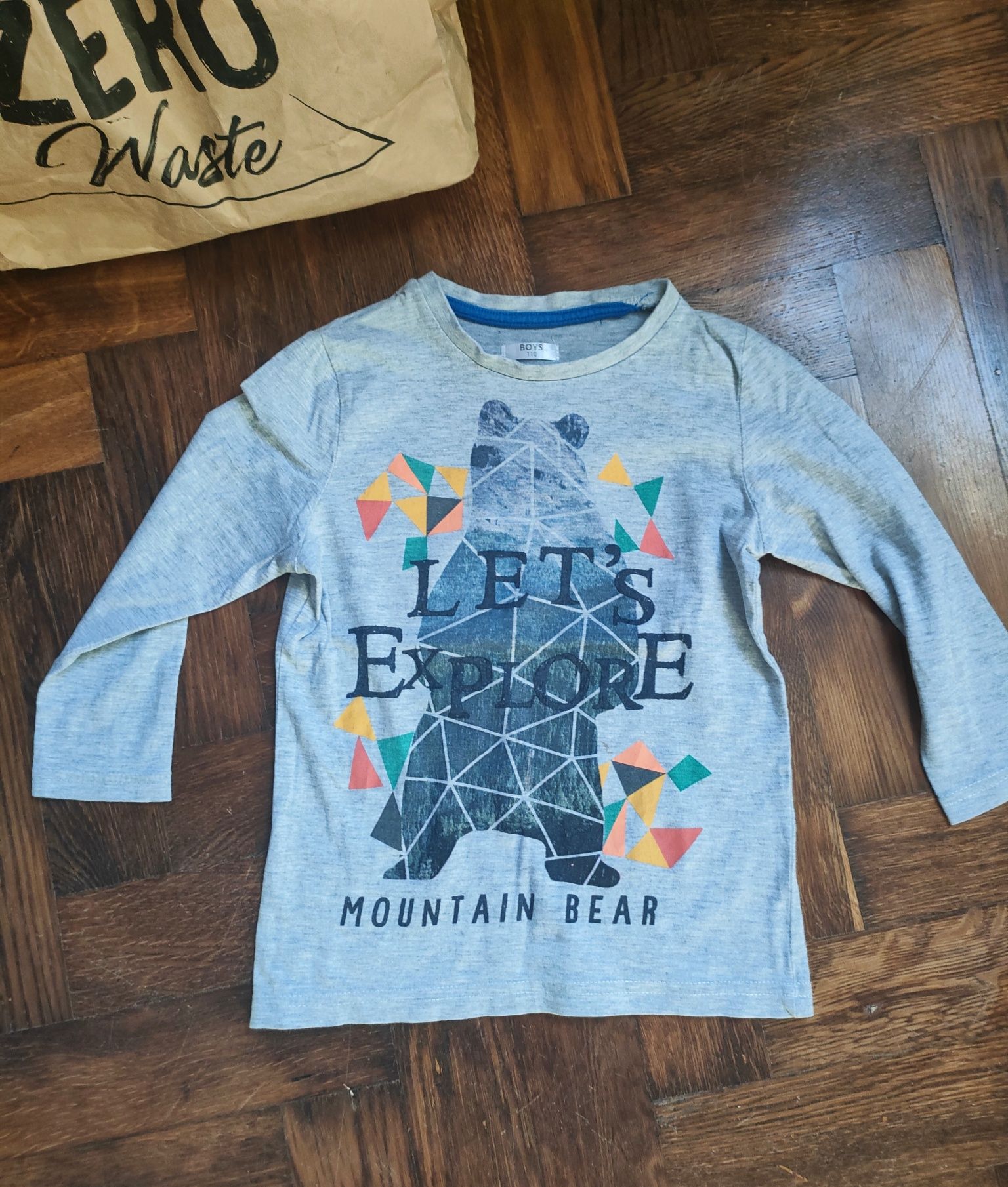 Paka ubrań koszulki z długim rękawem bluza dla 4/5 latka