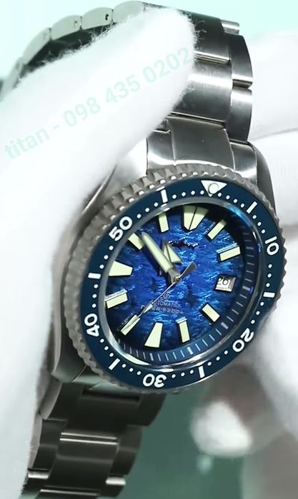 Годинник чоловічий механіка з автопідзаводом Heimdallr кал. Seiko NH35