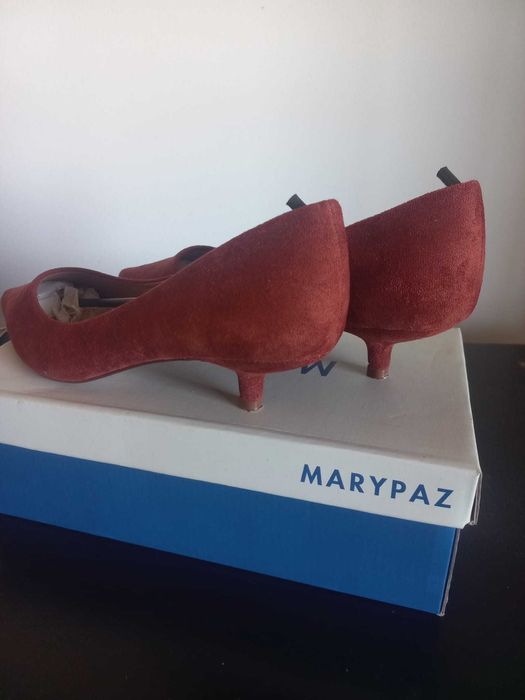 Sapato Chique MARYPAZ cor tijolo