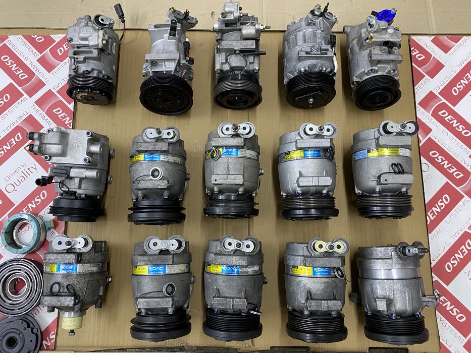 Компрессор кондиционера Ланос после ПОЛНОЙ ПЕРЕБОРКИ гарантия