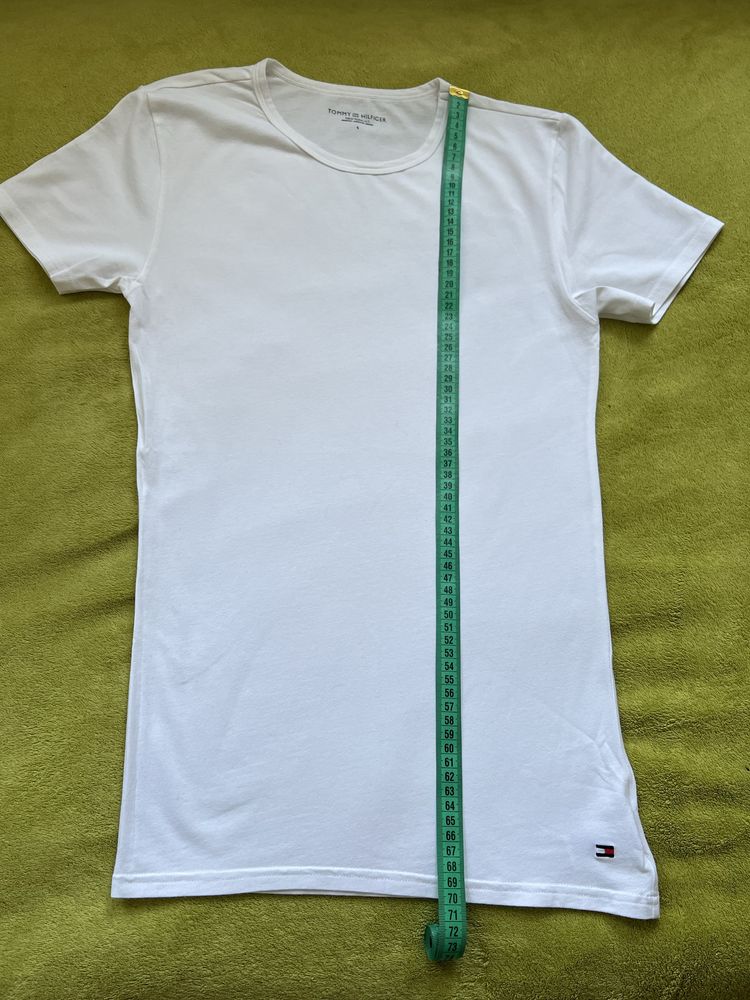 Tommy Hilfiger 3 sztuki t-shirt biały męski rozmiar S