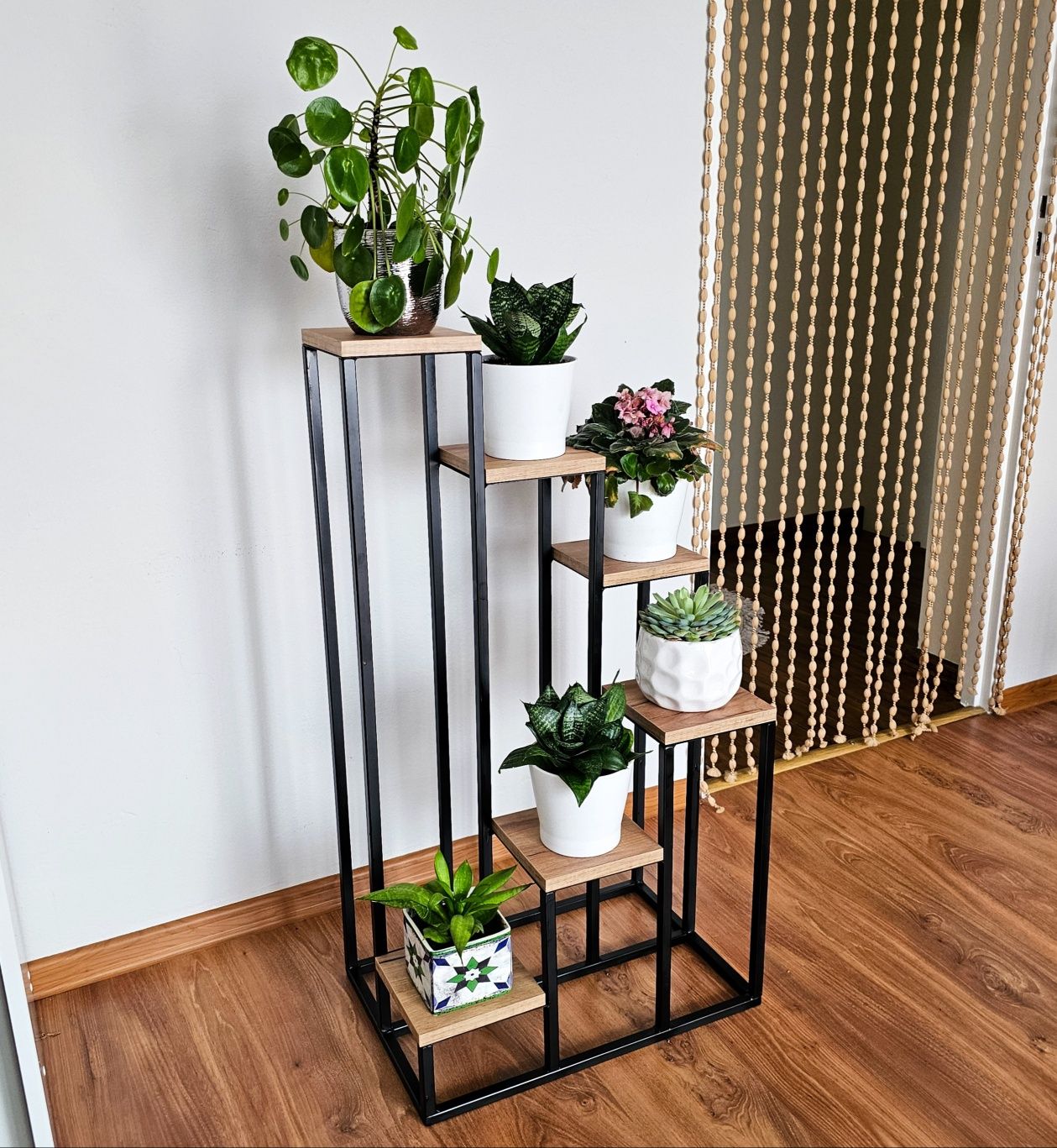 Kwietnik Stojący- Stojak na Kwiaty 6 donic 110cm RÓŻNE WZORY