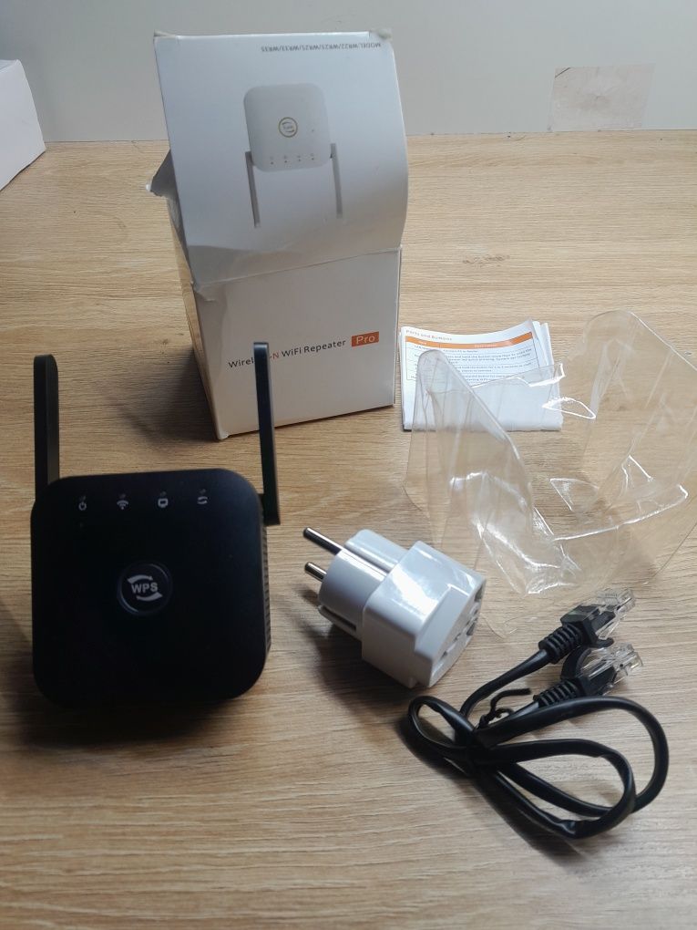 Wzmacniacz sygnału wifi wr22 300mbps 2.4ghs wps