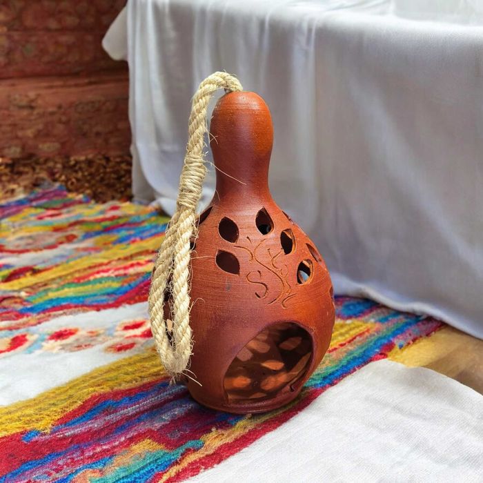 Lampion Ceramiczny 30 cm (Gliniany) Ręcznie Robiony