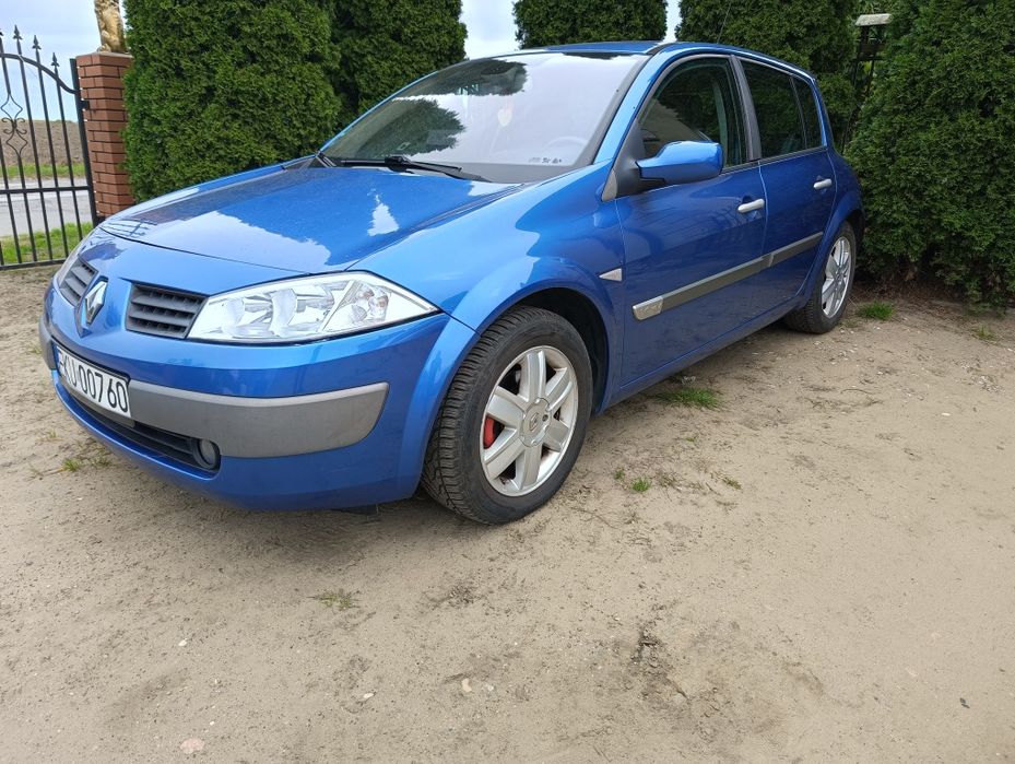 Megane 2 1,6 benzyna 1wl. Klima
