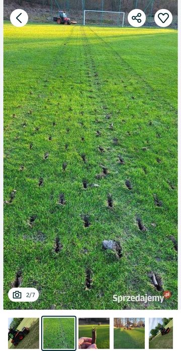 Aerator pasywny na trawnik murawa boiska