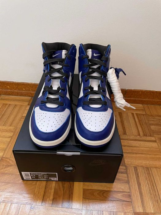 Nike Dunk High AMBUSH Deep Royal