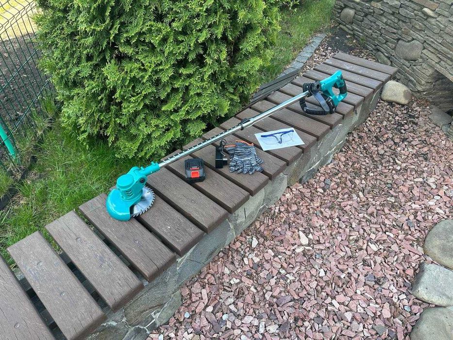 Аккумуляторная газонокосилка Макита 2️⃣АКБ. Беспроводной тример Makita