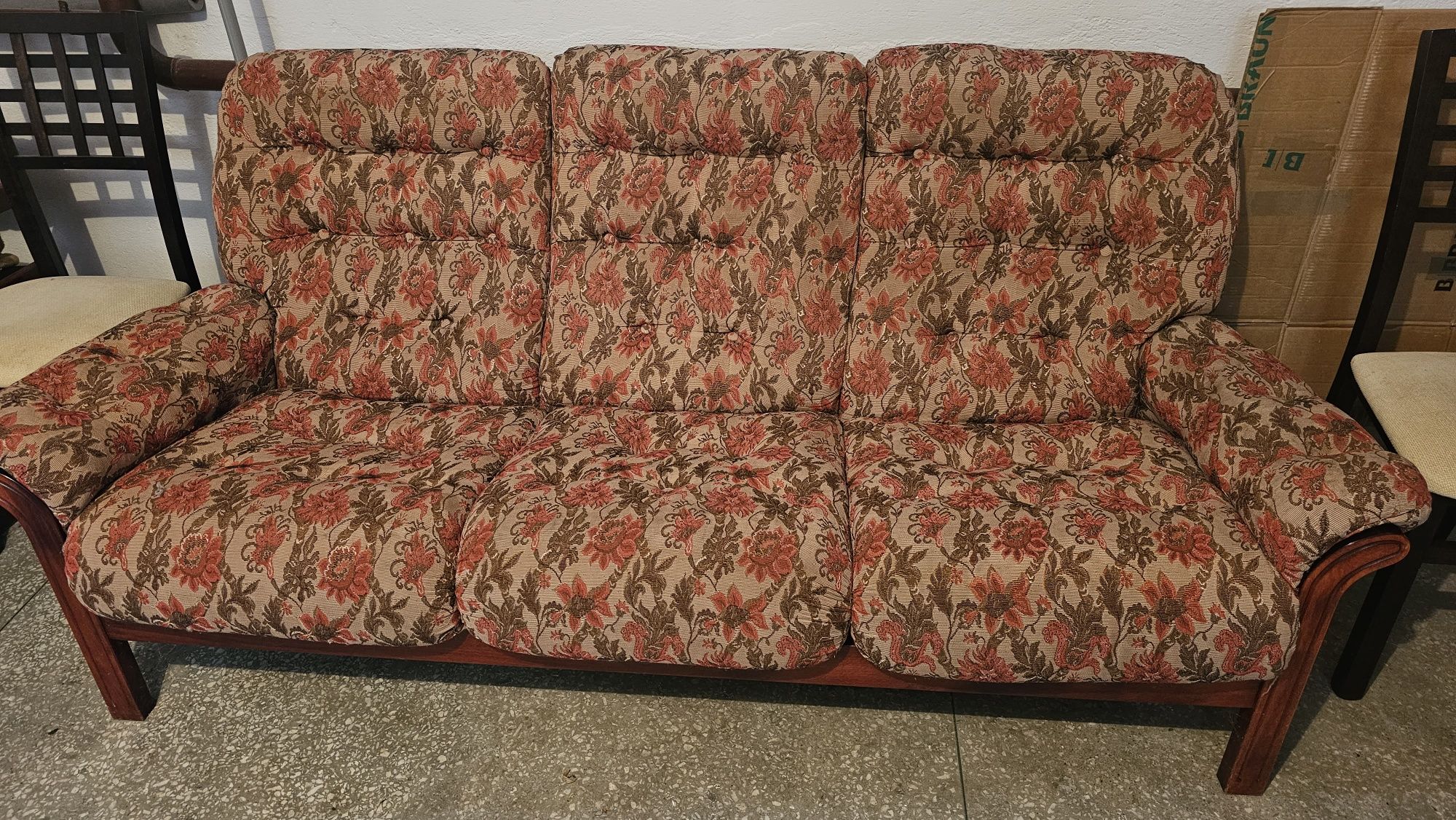 Sofa + 2 fotele tapicerowane