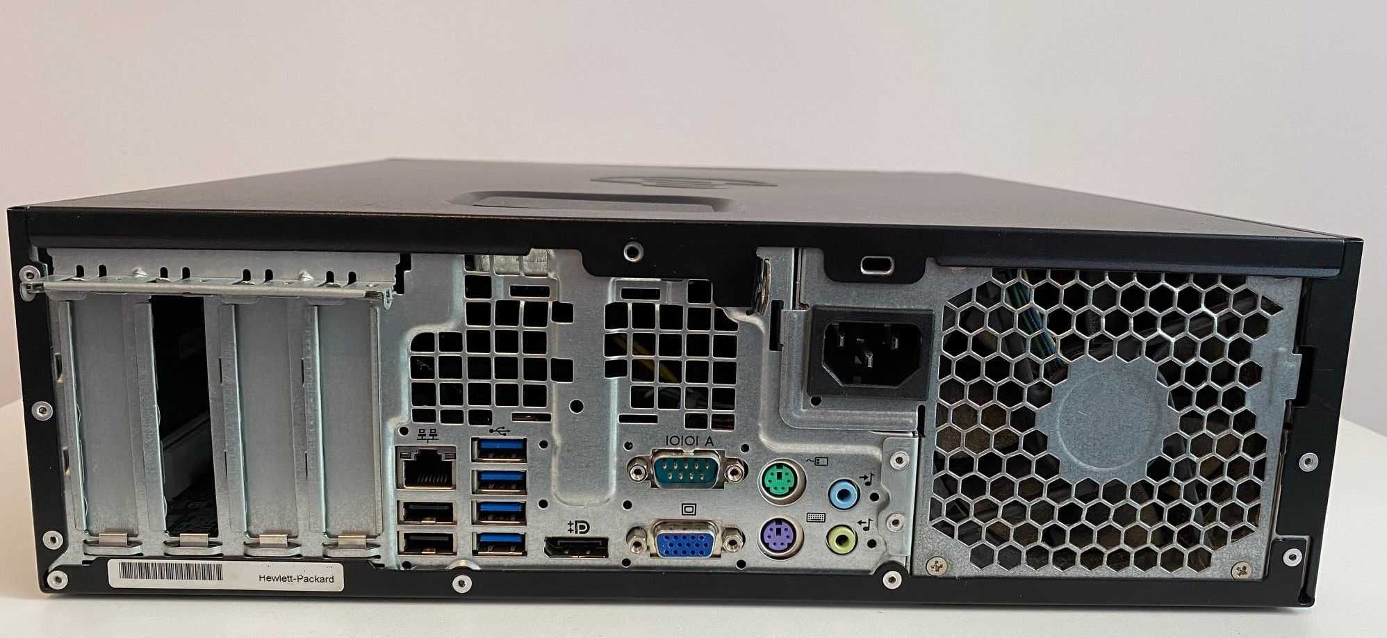 Komputer HP 6300 SFF, i5 3.2 GHz 4 cores, 8 GB RAM, 250 GB SSD, Win11