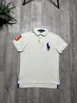 Поло Polo Ralph Lauren Chief Keef Style Number 3 White Polo Shirt