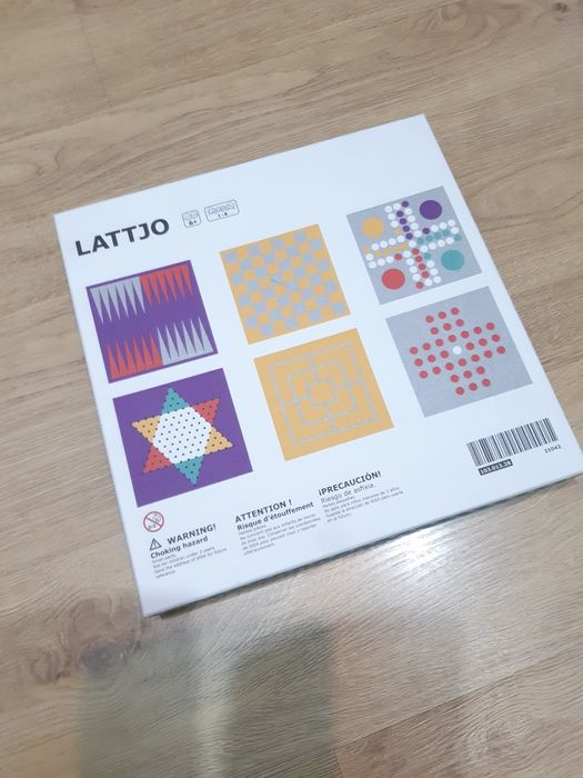Gry Lattjo planszowe Ikea nieużywane