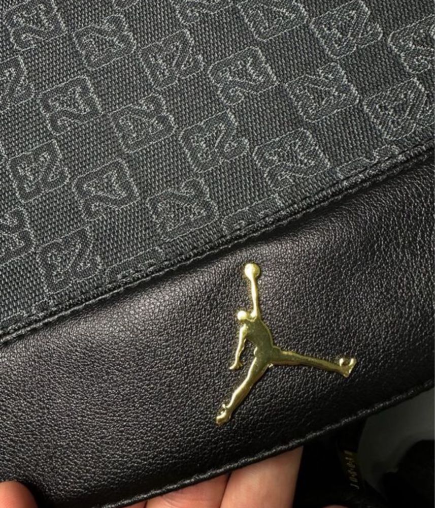 Сумка Air Jordan Monogram Crossbody Black | Сумки Джордан