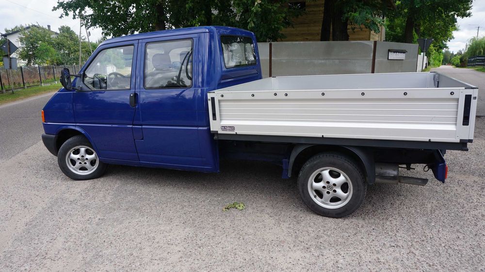 VW T4 Doka Brygadówka transporter 2.5 Benzyna niski przebieg 150tyś