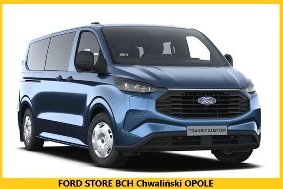 Ford Transit Custom 5 lat Gwarancji, Benzyna-Hybryda PLUG-IN (PHEV), 9 osób, 2025