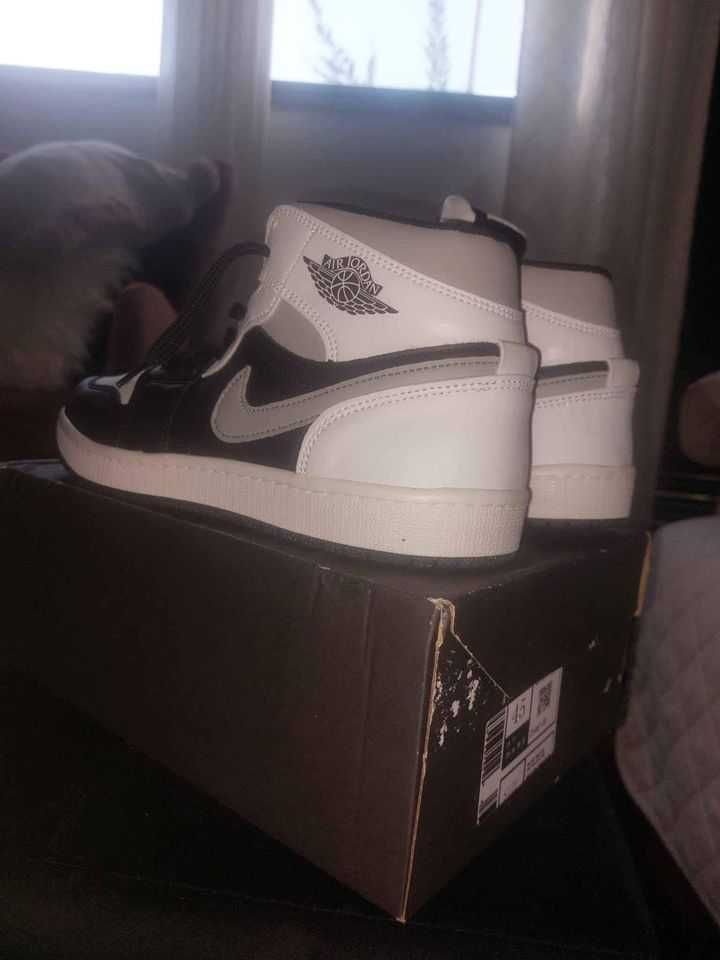 Air Jordan 1 Mid "White Shadow"  45