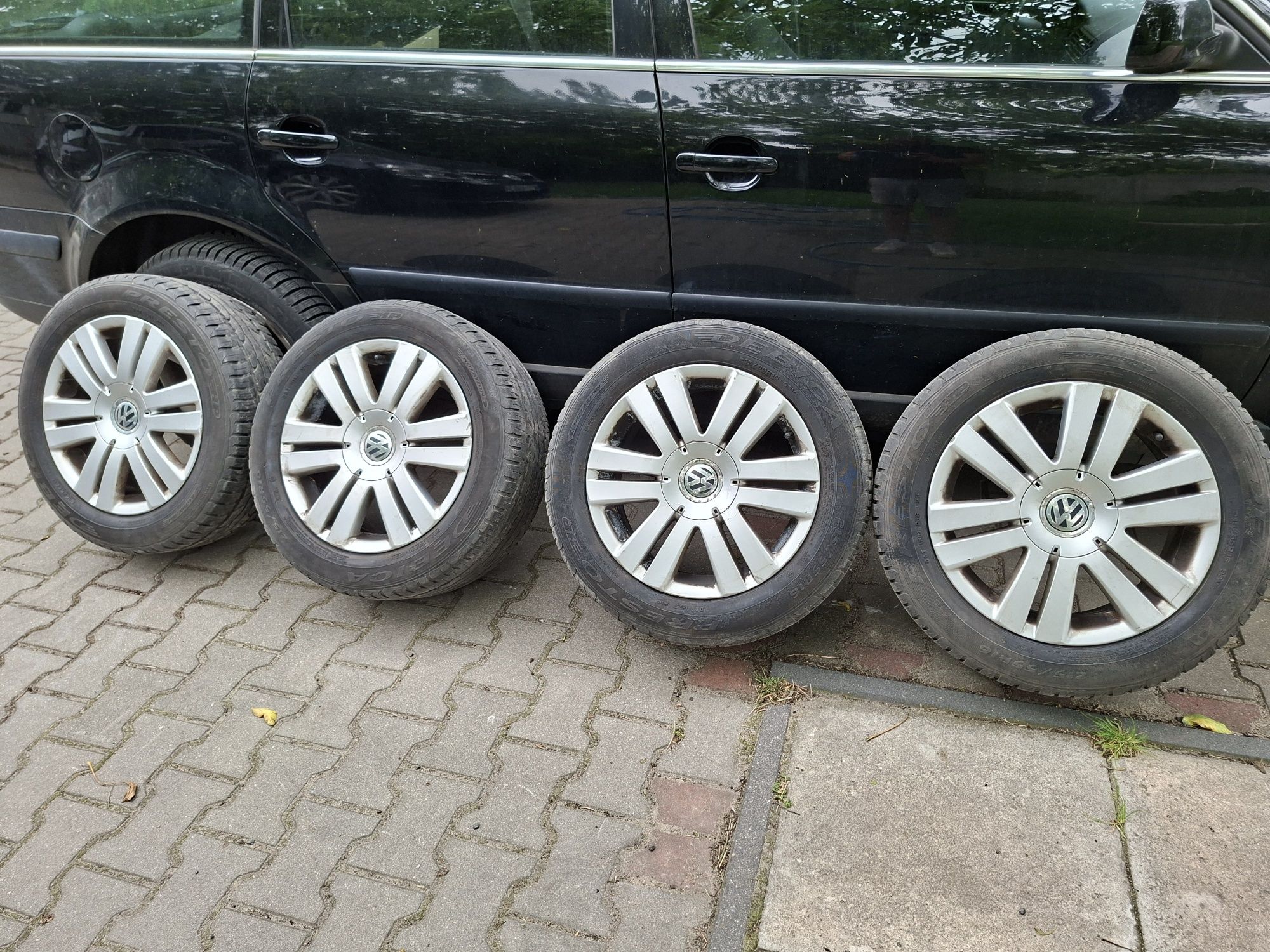 5x112 R16 Koła Passat B5 B6 Oryginalne 215/55 Felgi aluminiowe