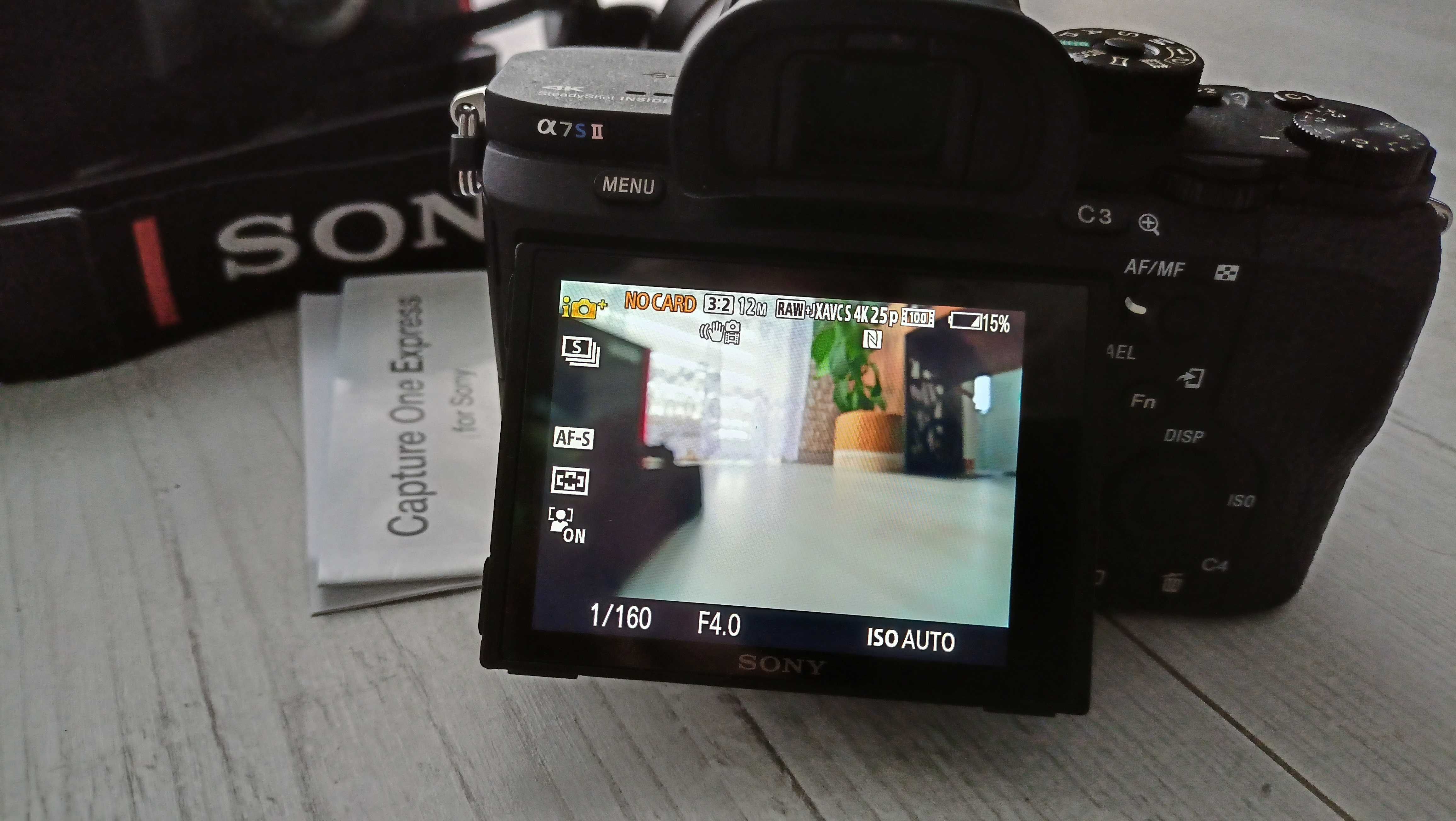 Sony A7 II S, body, pudelko