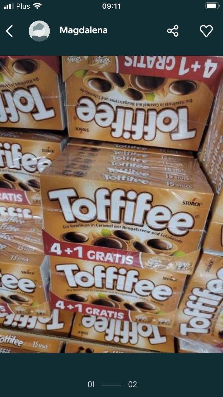 Toffifee z Niemiec DE 5 szt