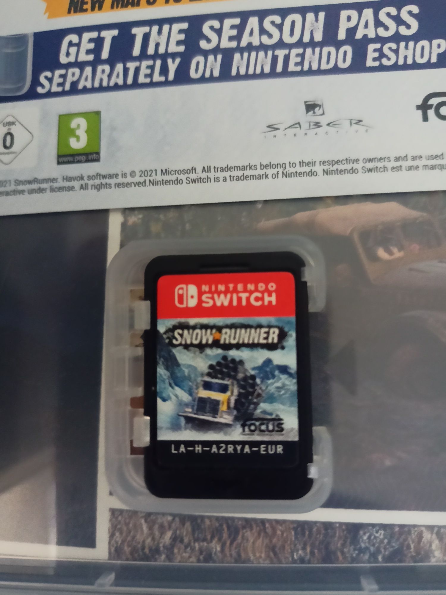 Snow runner Nintendo switch