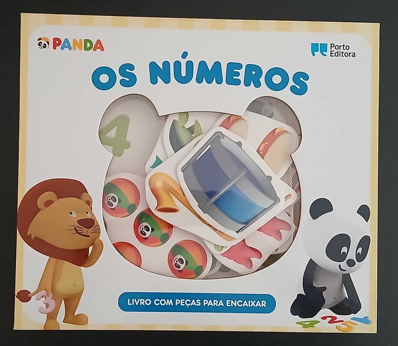Canal Panda - Os Números - Com peças para encaixar (artigo novo)