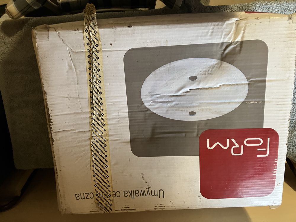 Umywalka wpuszczana w blat Form. Nowa, zapakowana
