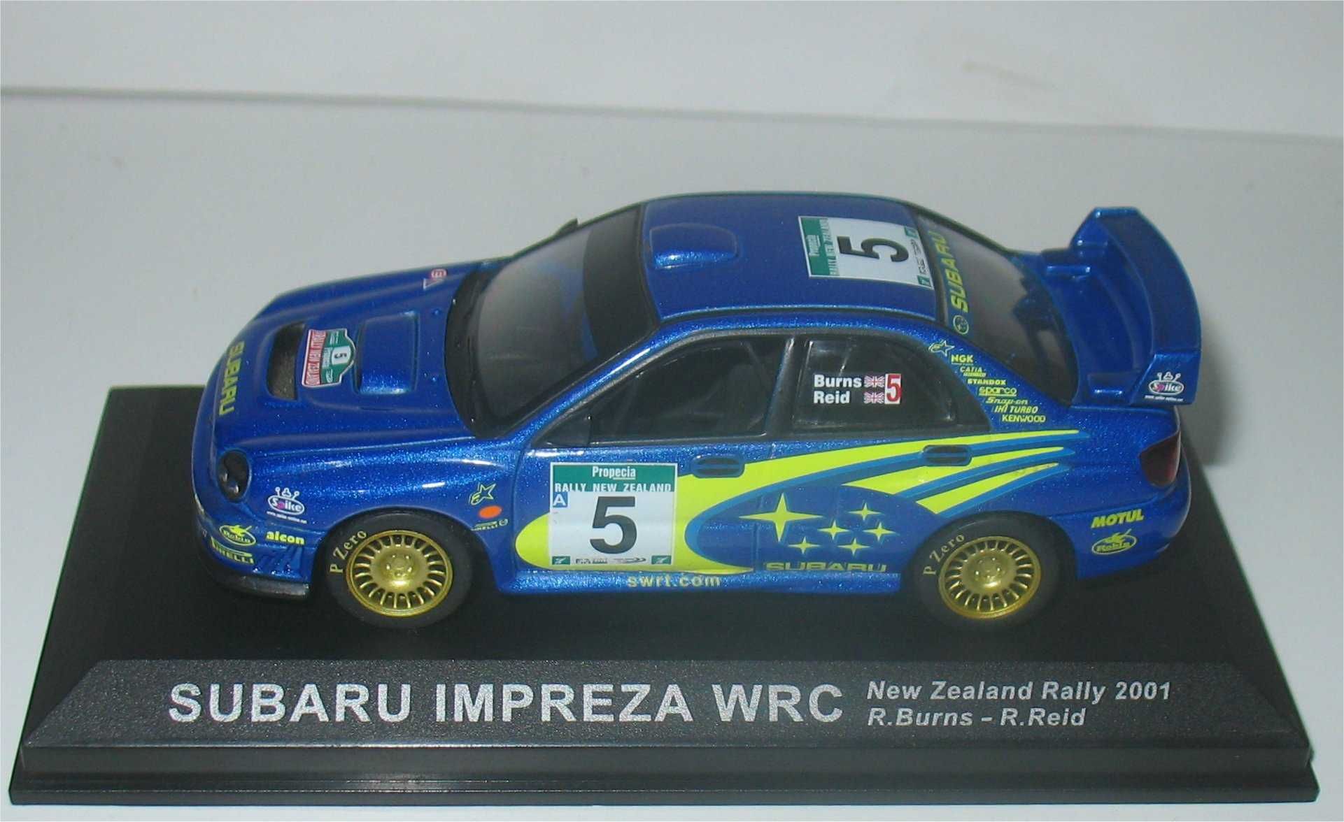 Subaru Impreza WRC - Vencedor Rally Nova Zelândia 2001 - Richard Burns