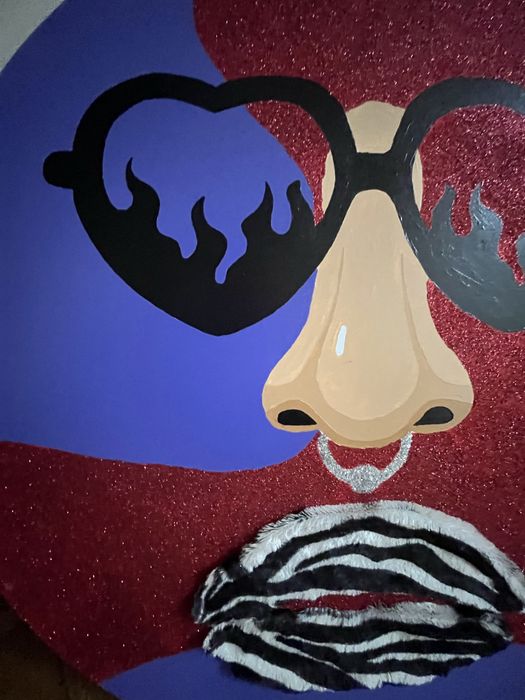 Nowoczesny okrągły obraz