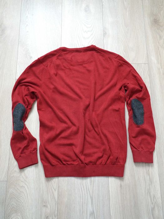 Reserved sweter regular fit czerwony L