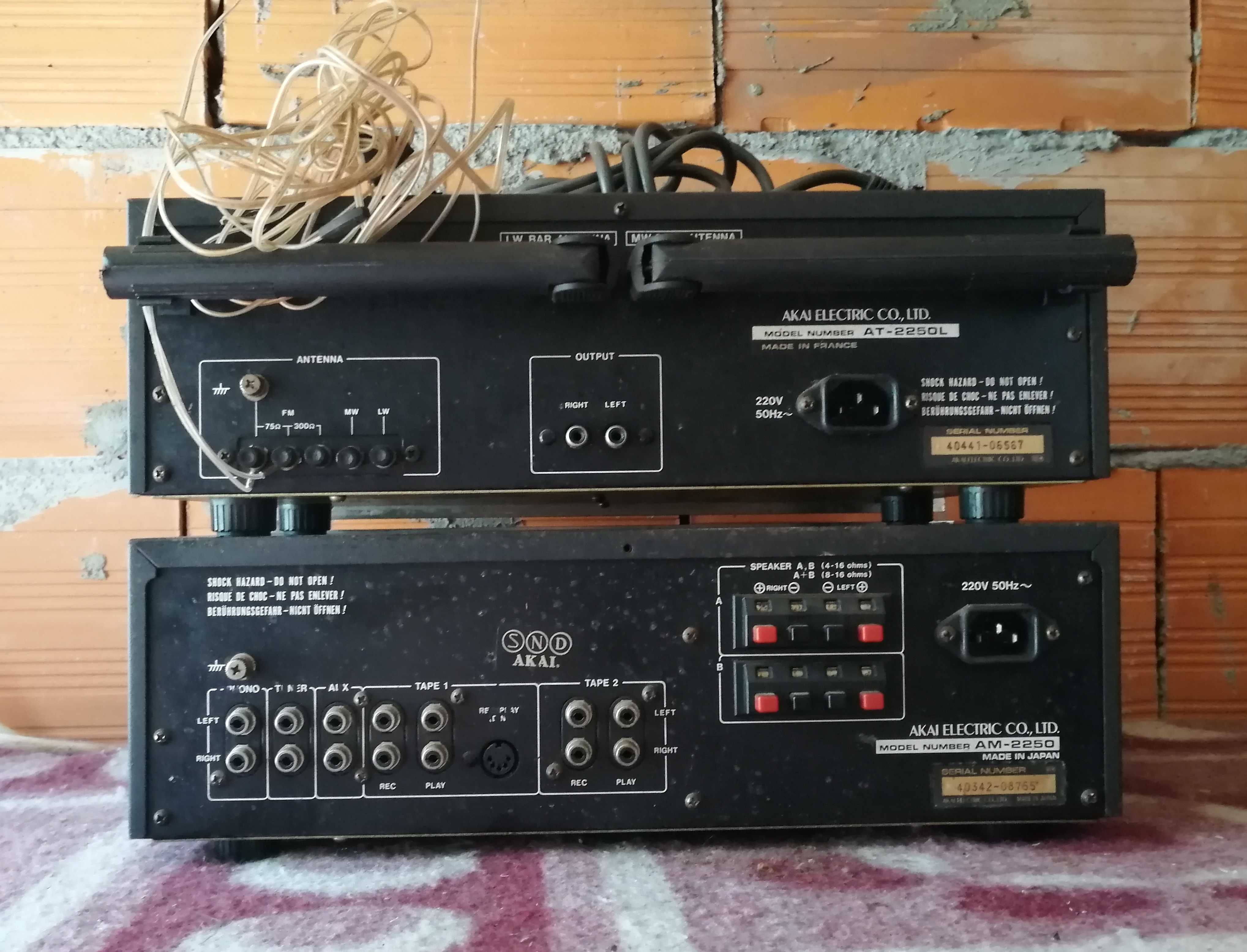Amplificador Vintage Akai