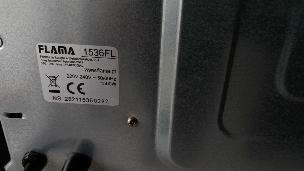 Mini Forno Flama 1536 FL 1500W com Ventilação