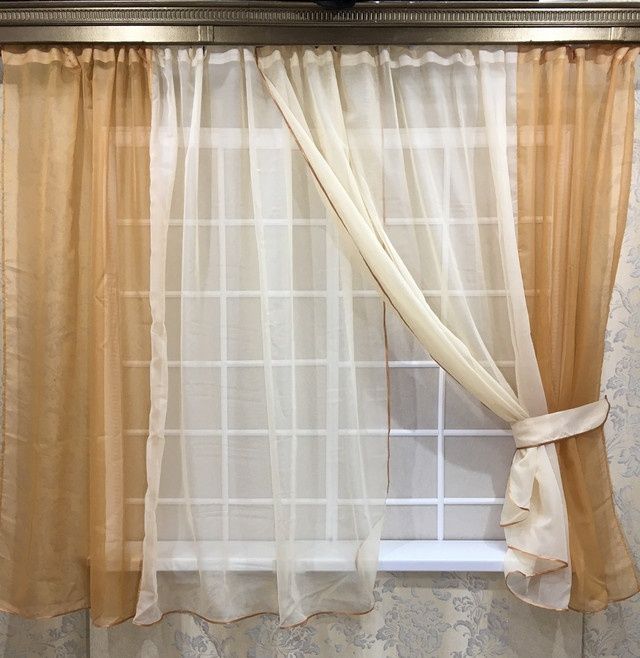 Штори для кухні або кімнати. Гарна якість. На ширину карнизу 1.50-2.00