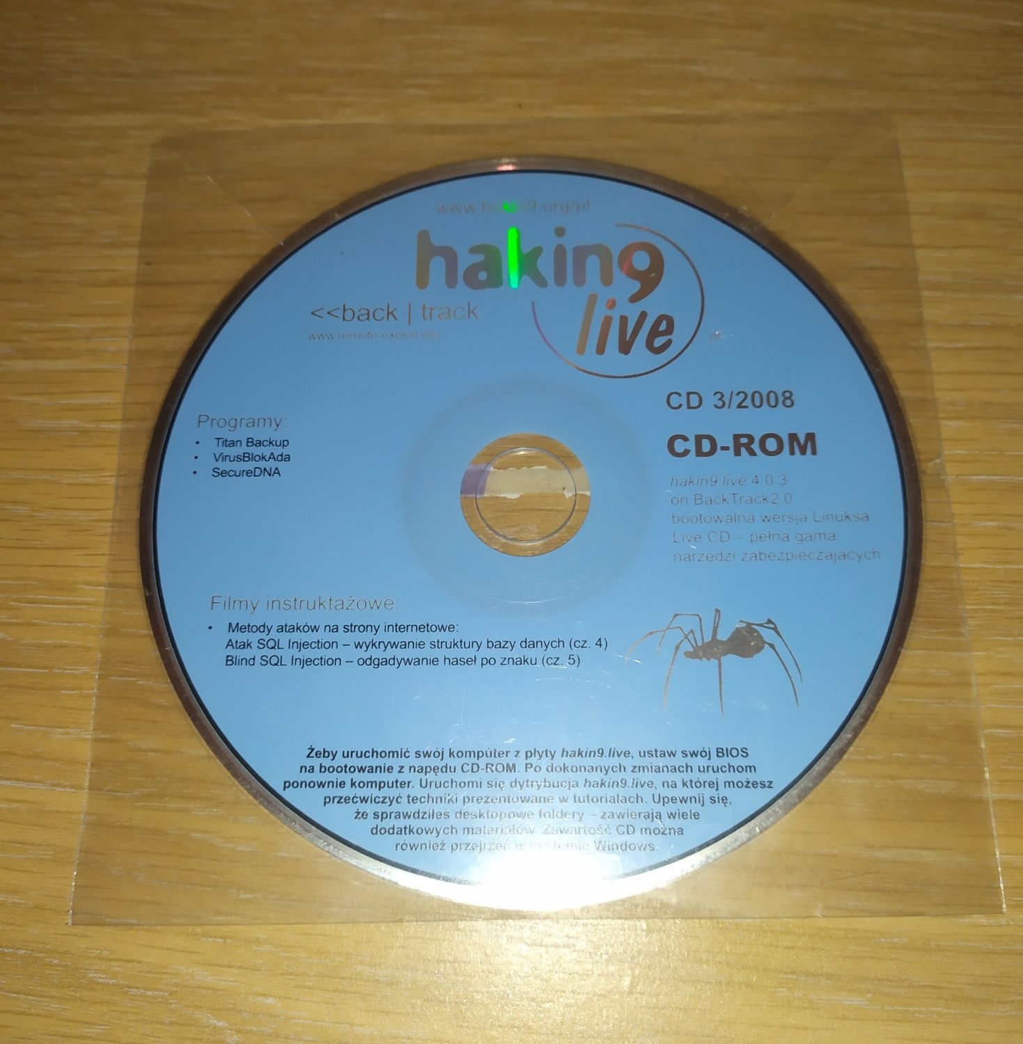 Haking life CD  nowa